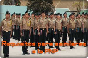 Tramites y requisitos para asimilarse a la PNP (Policía Nacional del Perú)