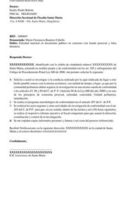 Modelo de Solicitud para la Prevención del Delito en tu Comunidad