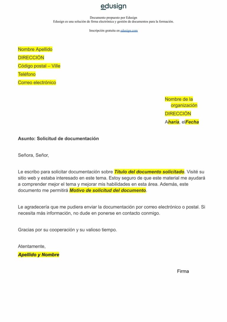 Modelo De Solicitud Para Pedir Algo A La Municipalidad En PDF